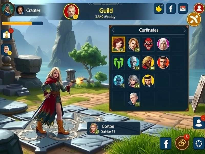 Fennel Champion Legend guild interface showing social features